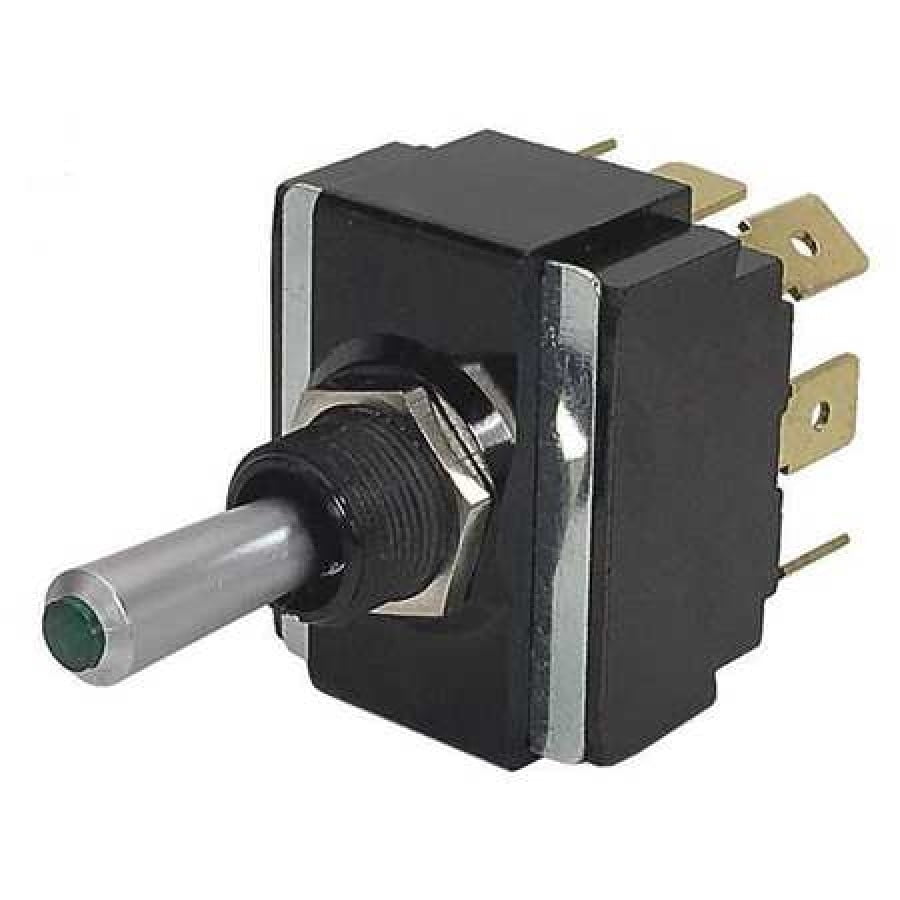 CARLING TECHNOLOGIES LT2561603012 Toggle Switch, DPDT, 10A 250V