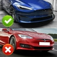 thumbnail image 3 of Stay Tuned Performance For 2021-2025 Tesla Model S Carbon Painted Front Bumper Spoiler Splitter Lip, 3 of 8