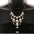 thumbnail image 3 of Mi Amore Necklace-Earring-Set Gray/Gold-Tone, 3 of 3
