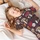 thumbnail image 5 of Balery Forest Wild Mushroom Conjunto de Pijama Infantil de Manga Corta con Estampado – Ropa de Dormir de Algodón Suave-Small, 5 of 6