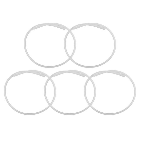 5PCS Windscreen Wiper Blade Refills DIY Adjustable Car Silicone Strips for Efficient Cleaning