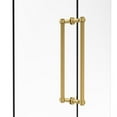 thumbnail image 1 of Allied Brass  Contemporary 18-inch Back-to-back Shower Door Pull with Grooved Accent, 1 of 2