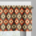 thumbnail image 3 of Ambesonne Vintage Valance Pack of 2, Unusual Vibrant Shapes, 54"X18", Multicolor, 3 of 5