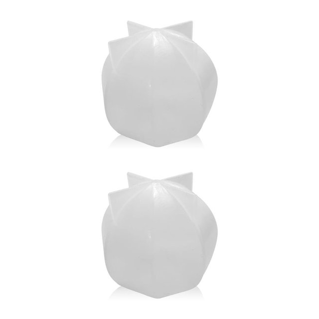 Cateissary Molde de DIY, molde de silicona portátil, moldes de resina no pegajosos, velas para el hogar, regalos de fundición para vacaciones de Año Forma de linterna 2piezas Cateissary CBP161919