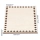 thumbnail image 2 of 30cm Natural Wooden Basket Bottom with Hole, Circle Blank Wood Base for DIY Knitting Crochet Bag Bot, 2 of 5