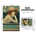 thumbnail image 4 of 1000 PCS Beautiful Billiards Woman Jigsaw Puzzles 1000 Pieces,Relax Yourself,Unique And Beautiful Design,Great For Relaxation And Display For Puzzle Enthusiast,Charm Woman Wooden Puzzle Game, 4 of 6