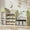 Green, variant on ICEELF Toy Storage Organizer with Collapsible Polyethylene Storage Baskets, Bins, Bookshelf, Drawers