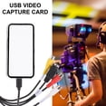 thumbnail image 2 of Tarjeta de captura de vídeo Zonhebin, tarjeta de captura de vídeo AV, convertidor USB tipo C de VHS a digital, 2 of 6