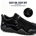 thumbnail image 5 of CHICVOMEY Comfortable Slip On Shoes for Man Walking Shoes with Non-Slip Sole Versatile Side Zipper Design Suitable for Fitness Travel and Outdoor Activities, 5 of 8