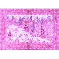 thumbnail image 1 of Ahgly Company Indoor Rectangle Animal Purple Traditional Area Rugs, 6' x 9', 1 of 4