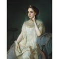 thumbnail image 3 of Joseph Fagnani 15x18 Black Modern Framed Museum Art Print Titled - Polyhymnia (1869), 3 of 5