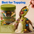 thumbnail image 5 of Ceres Gourmet Dubai Chocolate Spread with Candy-Coated Chocolate Pieces & Chocolate Pebbles | Pistachio Cream & Crispy Kataifi Phyllo | Belgian Chocolate | Gourmet Dessert & Breakfast Spread | 9.7 oz, 5 of 9