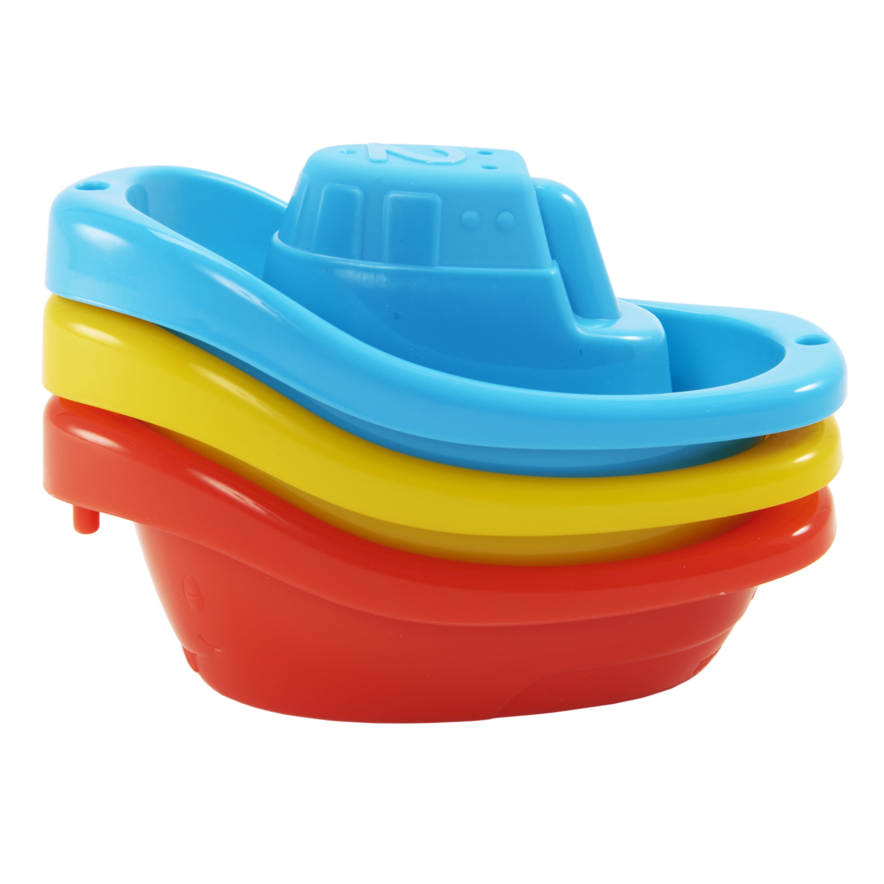 Munchkin Little Boat Train Bath Toy, 3 Pack, Assorted - Walmart