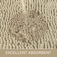 thumbnail image 3 of Alfombra de baño LOCHAS Luxury Shaggy de 60 x 140 cm, color beige, 3 of 7
