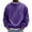 Purple, variant on fatyb Men's Crew Neck Sweatshirts Casual Long Sleeve Loose Pullover Athletic Outdoor Workout Sweat Shirts