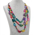 thumbnail image 3 of serony Ethnic Multi-layer Coconut Shell Beaded Necklace for Women, 3 of 9