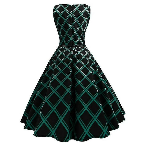 Summer Womens Dresses 2022 Casual Floral Retro Vintage 50s 60s Robe Rockabilly Swing Pinup Vestidos Valentines Day Party Dress