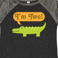 thumbnail image 4 of Inktastic I'm Two Alligator 2nd Birthday Boys or Girls Toddler T-Shirt, 4 of 5