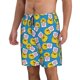 thumbnail image 2 of Balery Lovely Duck Traje de Baño Estilo Hawaiano para Hombre, Shorts de Secado Rápido con Bolsillos-XX-Large, 2 of 6
