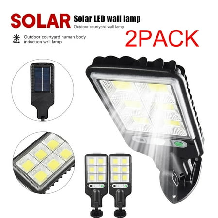 

2PCS LED Solar Light Outdoor Solar Waterproof Street Light