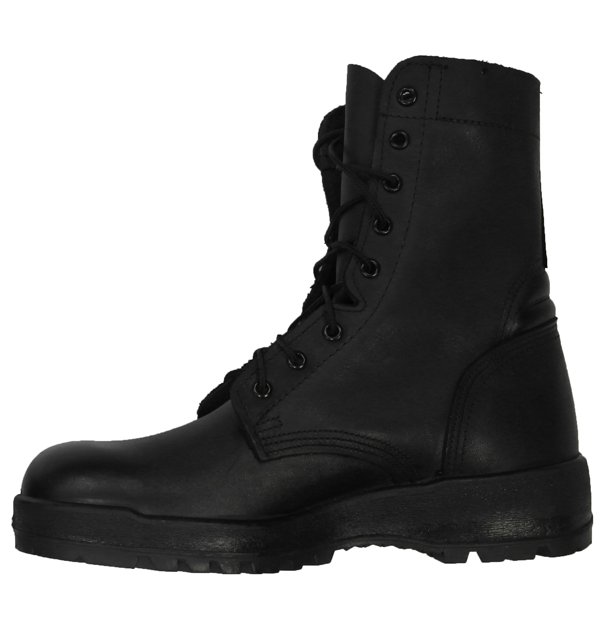 Boot, Combat IDF, All Leather, Black 
