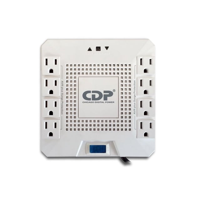 REGULADOR CDP R-AVR1808 1800VA/1000W 8 CONTACTOS R-AVR1808