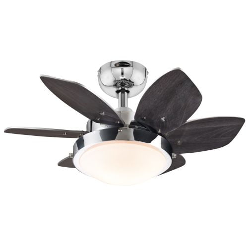 Westinghouse 7863100 Quince 24 6 Blade Hanging Indoor Ceiling Fan Westinghouse 7863100 Quince 24 6 Blade Hanging Indoor Ceiling Fan With Reversible Motor Blades