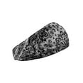 thumbnail image 3 of That's A Wrap Women's Paisley Print Versatile Multi-Function Do Band - Black, 3 of 4