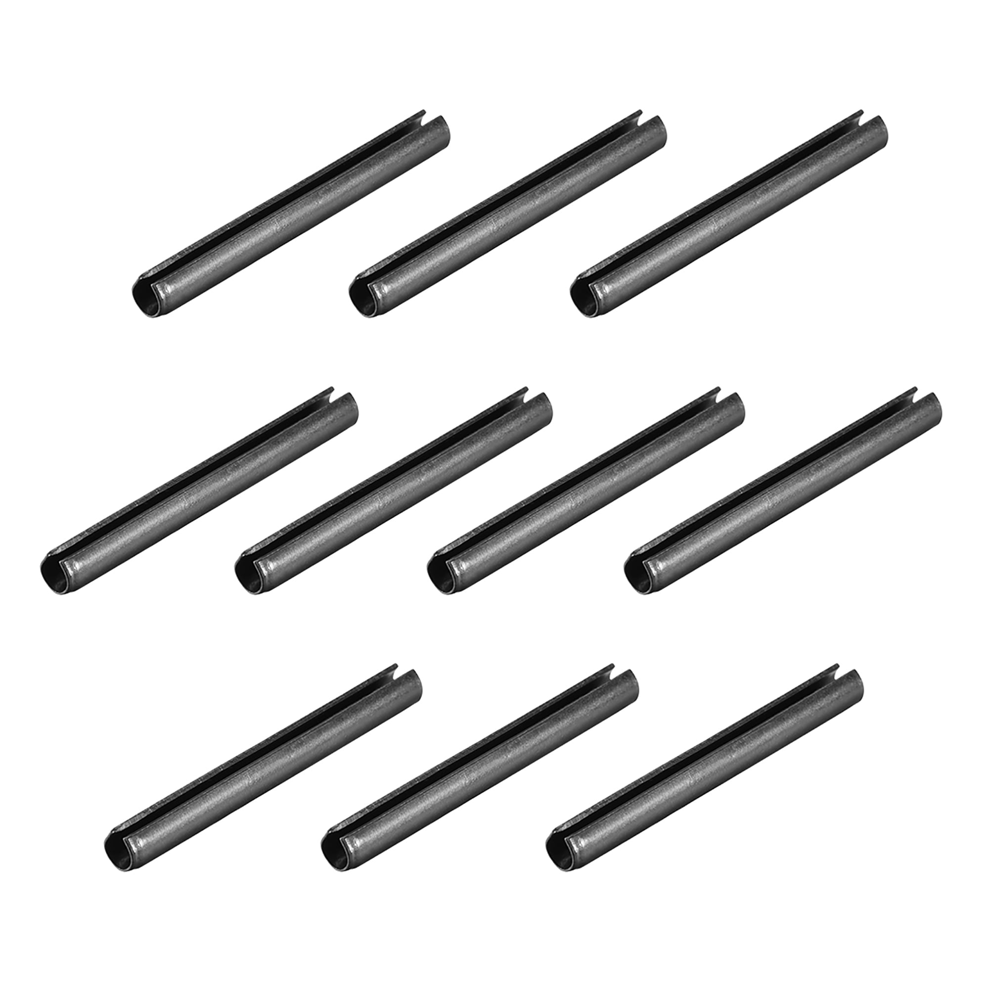 Slotted Spring Pin 6mm x 60mm Plain Finish 65Mn Roll Assortment Kit