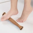 thumbnail image 4 of Ballet Foot Massager Instep Shaper Roller Wooden Relaxation Pressure Reducer Solid, 4 of 8