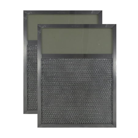 

2-Pack Air Filter Factory 9 x 12 x 5/16 Aluminum Lens Grease Filters