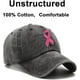 thumbnail image 2 of Gorra de béisbol ajustable para mujer, con cinta bordada, de algodón clásico, 2 of 4