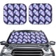thumbnail image 2 of Fotbe blue starry sky Skull flower Juego de 2 Piezas de Parasoles para Parabrisas | Bloqueador Solar para Auto | Accesorios Plegables para Protección Solar Interior-Large, 2 of 6