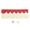 thumbnail image 2 of 6 Hole Billiard Cue Rack, Pool Cue Clips Billiard Cue Hanging Stand Pool Cues Hanging Bracket Rubber Pool Cues Holder  For Billiard Players For Pool Bar Rubber Billiards Cue Holder, 2 of 8