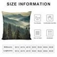 thumbnail image 5 of JRXY  Decorative Pillow Cover Scenery Pattern Throw Pillow Cover Cushion Cover Pillow case  White, 5 of 5