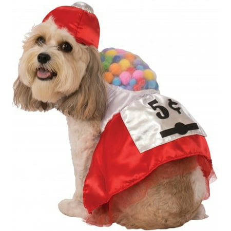 5 Cent Gumball Dress Pet Dog Cat Funny Halloween Costume