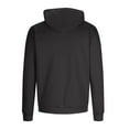 thumbnail image 6 of HAJWOH Sherpa Hoodie for Men Heavy Weight Fleece Lined Long Sleeve Hooded Sweatshirt Thick Warm Big Tall Drawstring Pullover Winter Comfort Sweater Black 5XL, 6 of 8