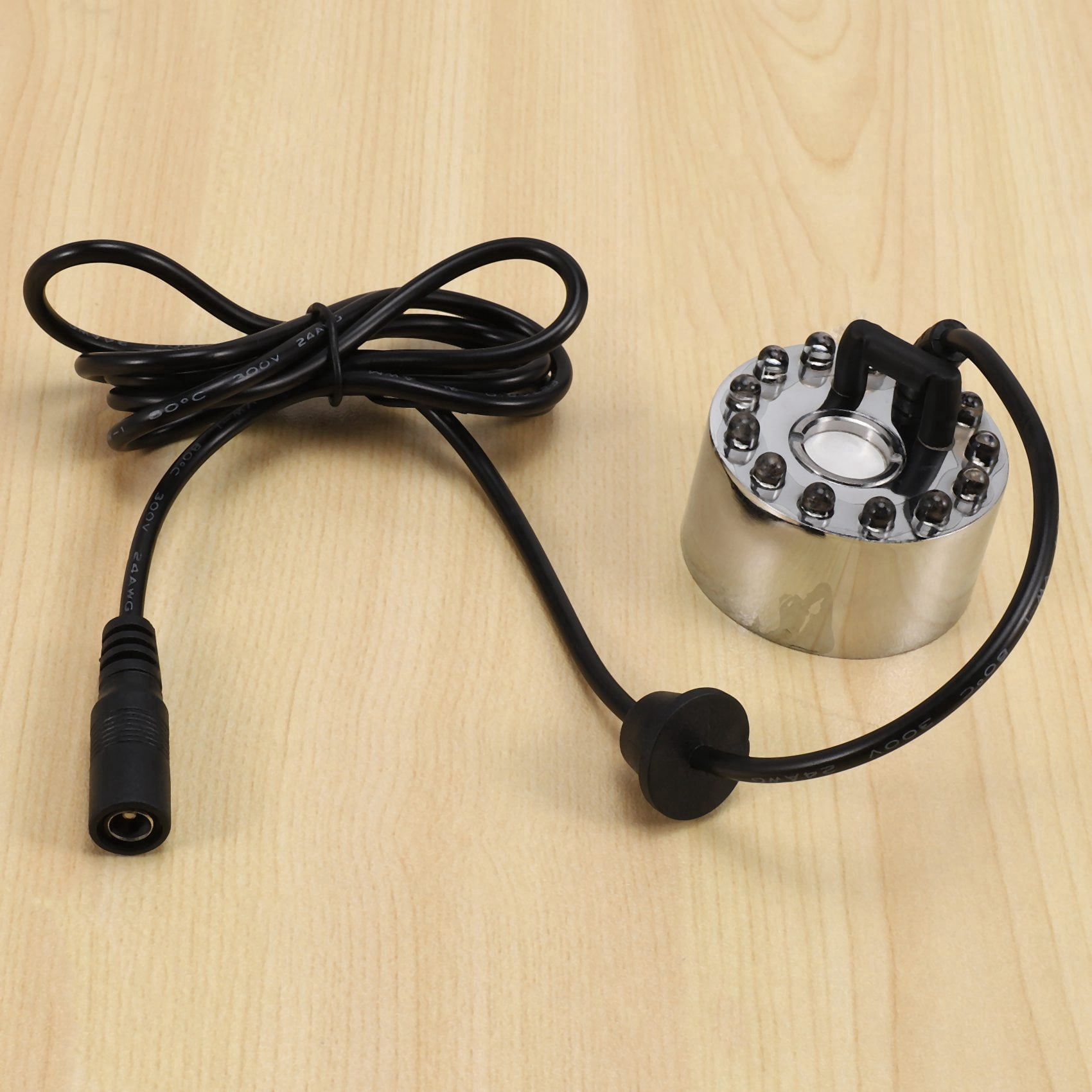 3X Ultrasonic Mist Maker Fogger Water Fountain Pond 12 LED