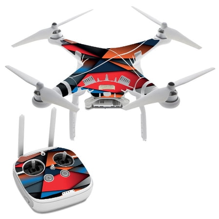 Colorful Shapes DJI Phantom 3 Professional Skin Skins Vinyl Decal Kit