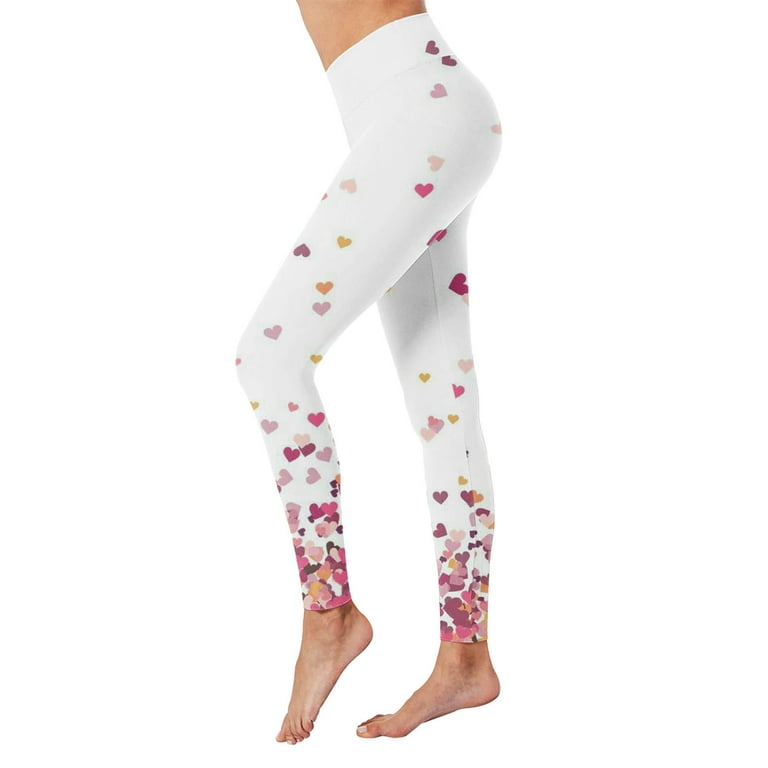 kpoplk Christmas Leggings For Women,Women's High Waisted Capri