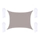 thumbnail image 5 of Sunshade Sail Patio Outdoor Top Rectangle Cover, 2x3 Meter Garden Courtyard, Metal Frame, Foldable, Portable, for Garden, High-Density Polyester, UV Protection, Durable, Weatherproof, for, 5 of 7