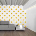 thumbnail image 4 of Swiss Cross Pattern Plus Sign Design Wall Decal Stickers, 4 of 4