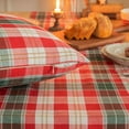 thumbnail image 5 of Christmas Plaid Decorative Throw Pillow Covers Scottish Tartan Cushion Case Polyester for Farmhouse Home Holiday Decor, 5 of 6
