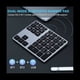 thumbnail image 4 of Teclado NuméRico Bluetooth, Teclado NuméRico InaláMbrico de 35 Teclas, Teclado NuméRico Bluetooth Delgado PortáTil para Computadora PortáTil, , PC, Computadora de Escritorio, 4 of 5