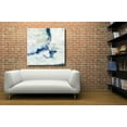 thumbnail image 5 of Epic Art 'White And Blue' by Silvia Vassileva, Acrylic Glass Wall Art, 36"x36", 5 of 7