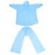 thumbnail image 1 of EeaseMX juego de impermeable desechable de dos piezas para adultos, poncho impermeable con capucha y resistente al viento, de plástico unisex, para deportes, senderismo y ciclismo (azul)., 1 of 7