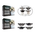 thumbnail image 1 of TEC Front Rear Ceramic Brake Pads Kit for Car BMW 328i xDrive 323i X1 328xi KTC-100476, 1 of 10