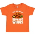 thumbnail image 3 of Inktastic Buffalo Wings Game Day Snack Boys or Girls Toddler T-Shirt, 3 of 5