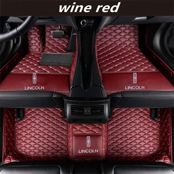 QUUFAA Fit For Lincoln MKZ 2014-2020 Year Car Floor Mats Carpets Rugs All Weather Liner Mats