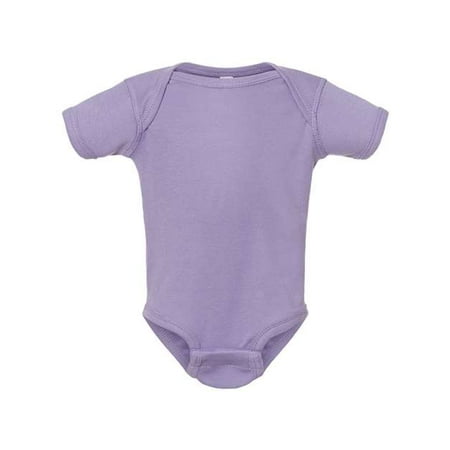 

Rabbit Skins - Infant Baby Rib Bodysuit - 4400 - Lavender - Size: 24M